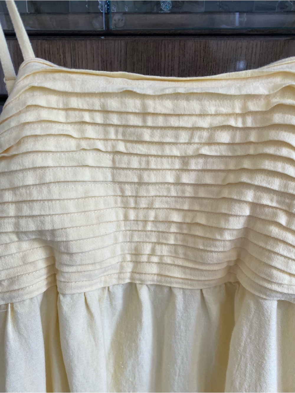 Japna (Winners) Butter Yellow Sundress with an Open Back - Picture 3 of 11